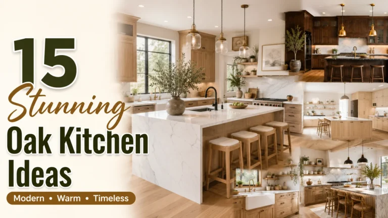 15 stunning oak kitchen ideas