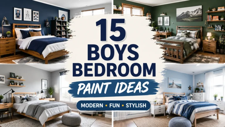 Boys Bedroom Paint Ideas