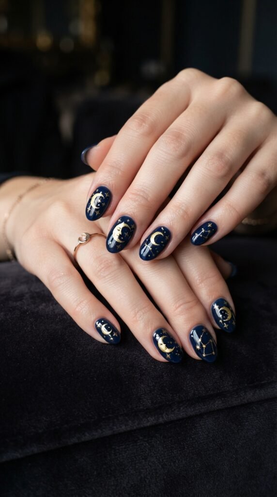 Celestial Nail Art