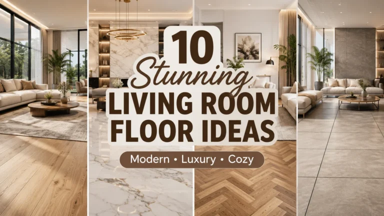 Stunning Living Room Floor Ideas