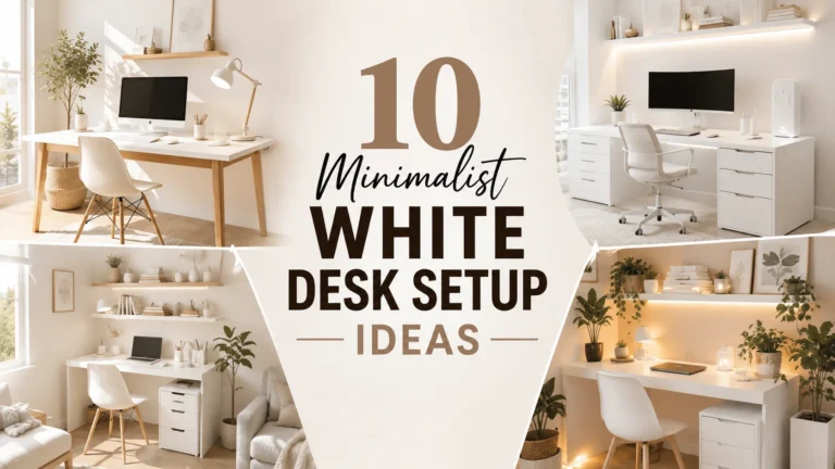 Minimalist desk setups and ideas