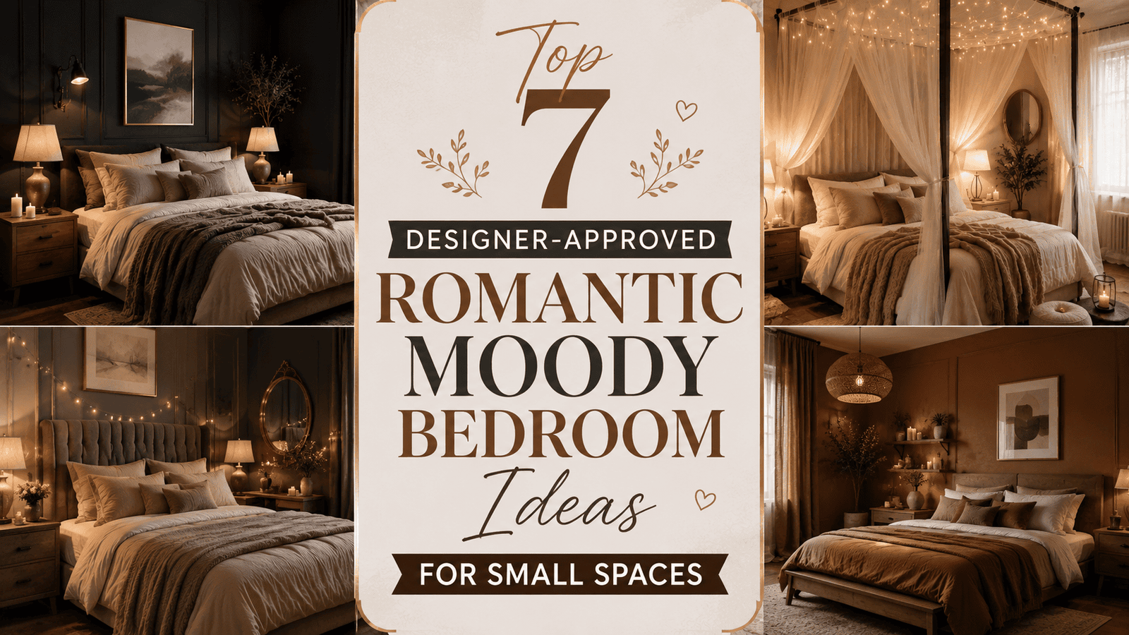 Romantic Moody Bedroom Ideas