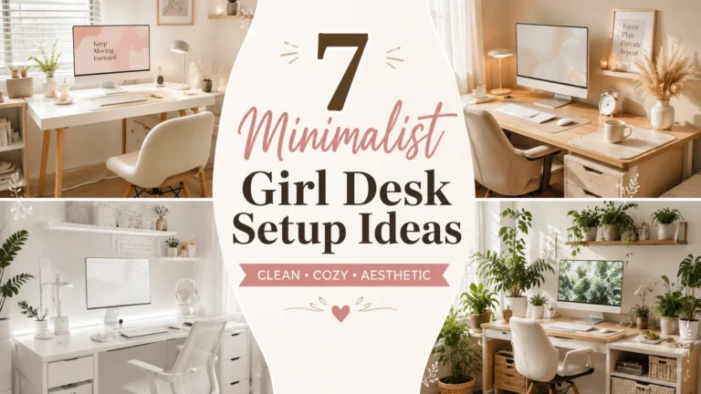 Girl Desk Setup Ideas