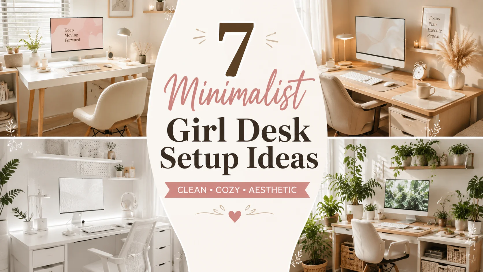 Girl Desk Setup Ideas