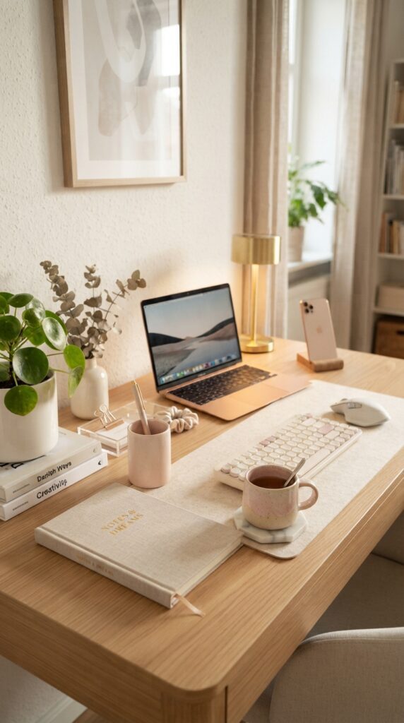 Study Table Decor