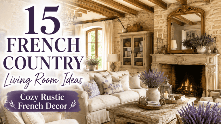 French Country Living Room Ideas