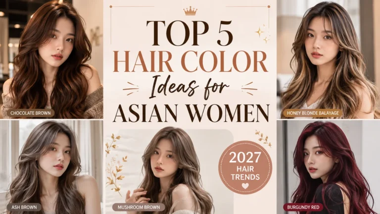 Hair Color Ideas for Asian Women