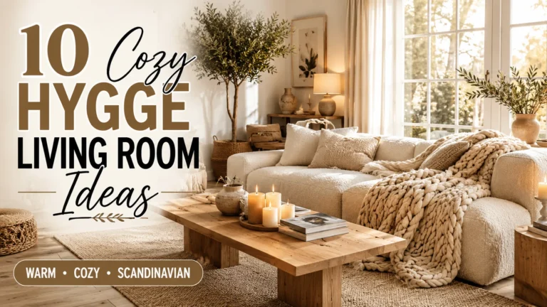 Cozy Hygge Living Room Inspiration