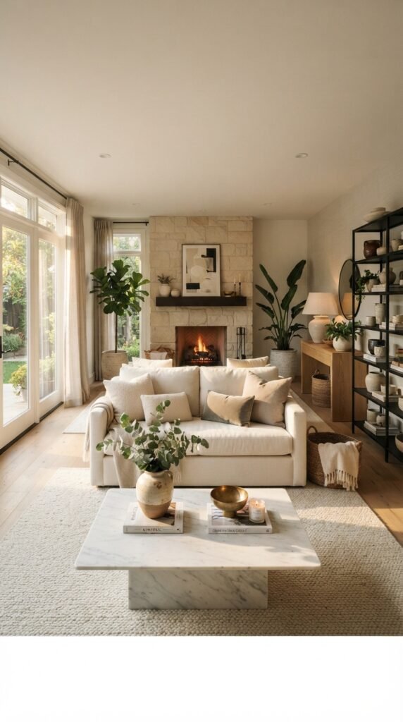 Mix Stone, Metal, and Organic Materials