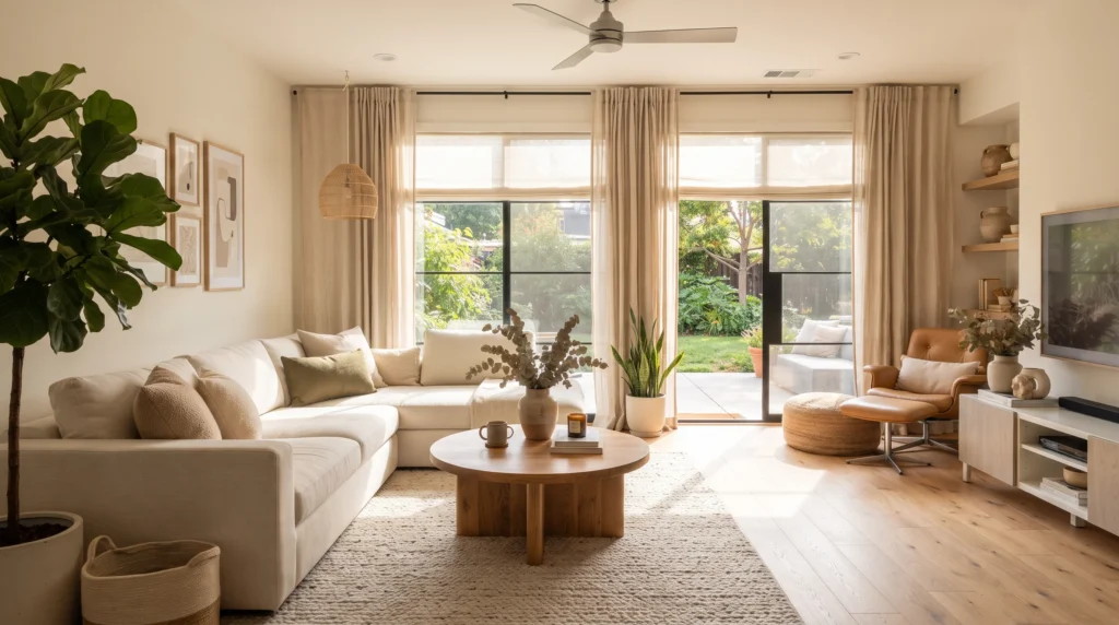 Stunning Living Room Floor