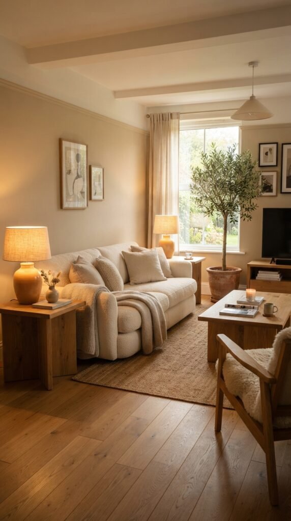 Illuminate Your Space with Warm Mood Lighting