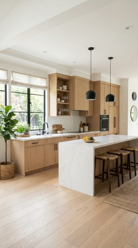 oak kitchen ideas