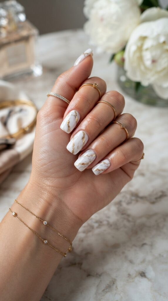Marble Nail Art