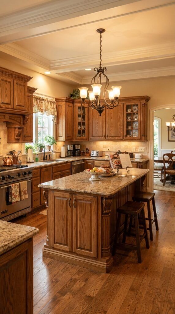Minimalist Oak Kitchen