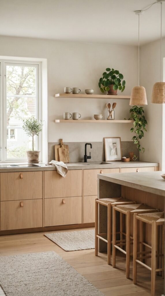 Scandinavian Oak Kitchen