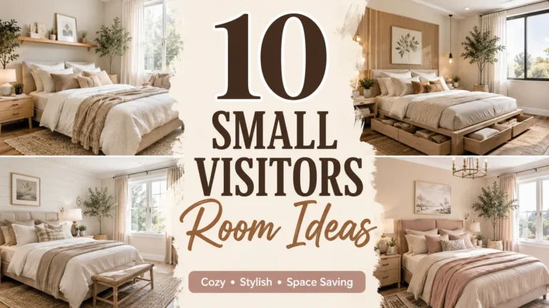 Small Visitors Room Ideas