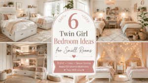Twin Girl Bedroom Ideas for Small Rooms