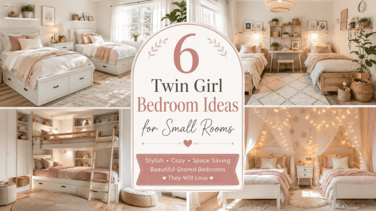 Twin Girl Bedroom Ideas for Small Rooms