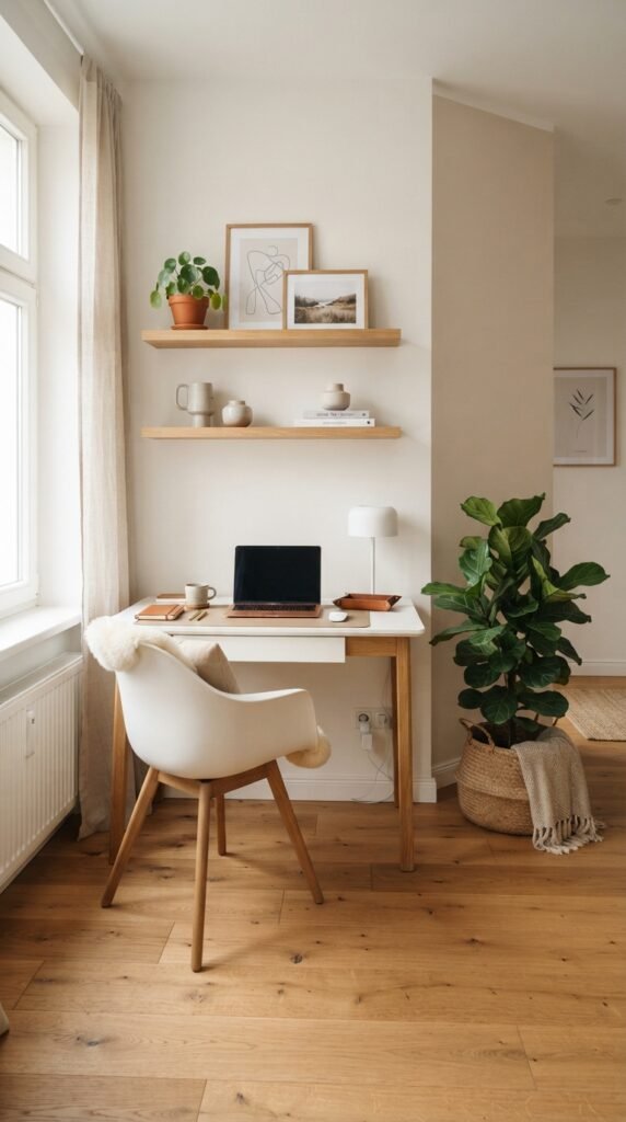 Home Office Setup Ideas Layout for Small Spaces