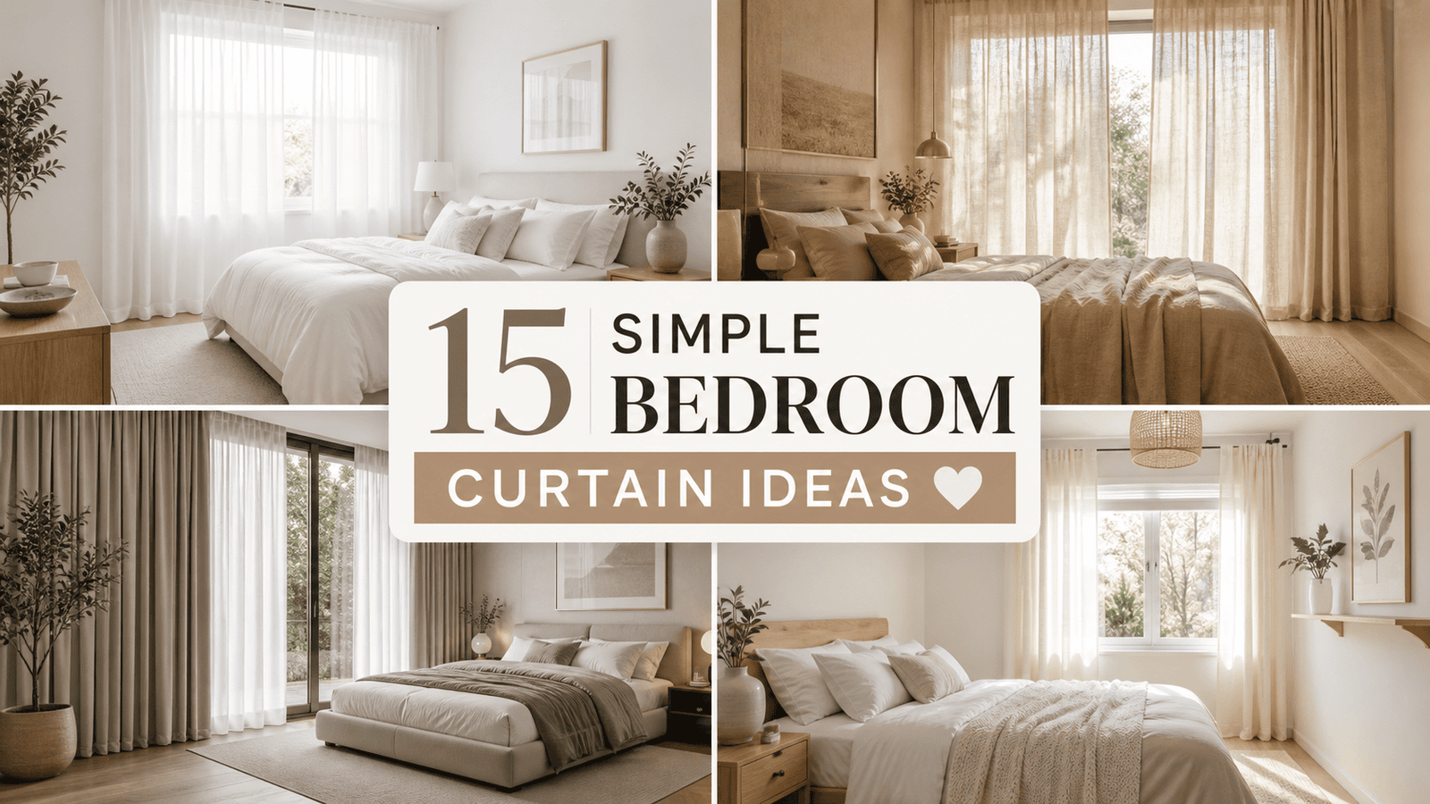Bedroom Curtain Ideas