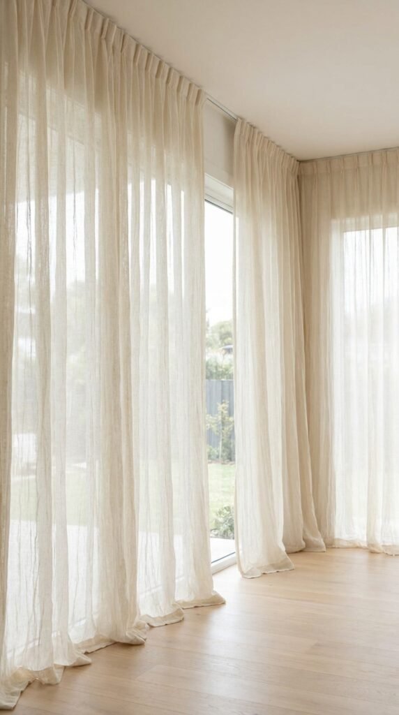 Simple Bedroom Curtain Ideas