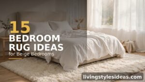 15 Bedroom Rug Ideas for Beige Bedrooms