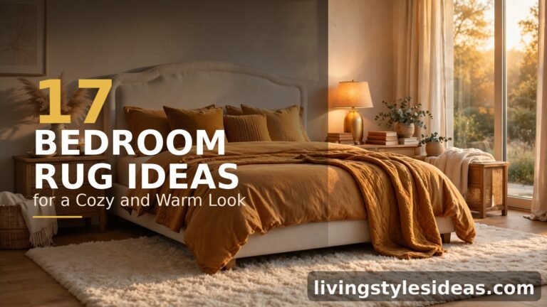 17 Bedroom Rug Ideas for a Cozy and Warm Look