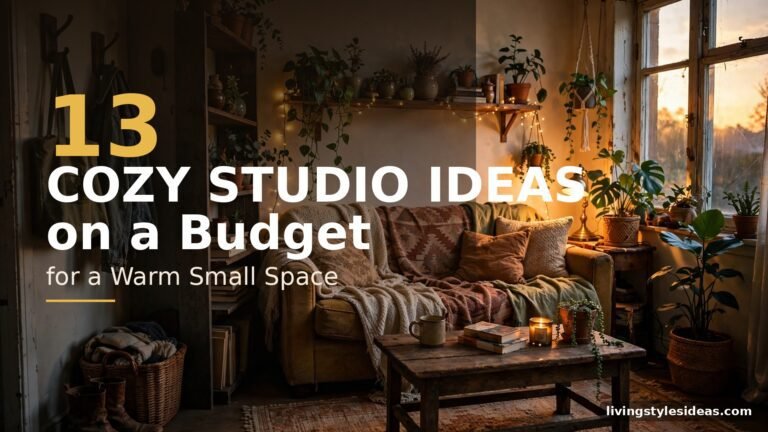 13 cozy studio apartment ideas on a budget — featured image
