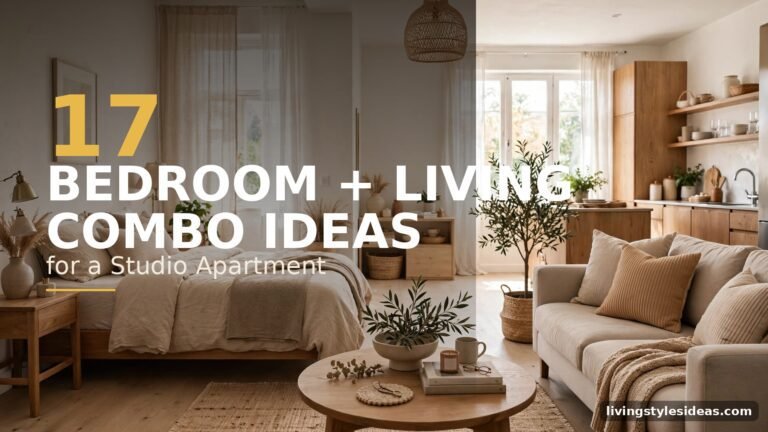 17 bedroom living room combo ideas for a studio apartment