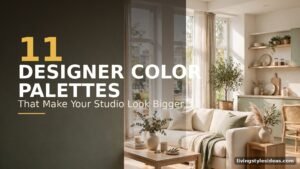 What Colors Make a Studio Apartment Look Bigger? 11 Designer-Approved Palettes