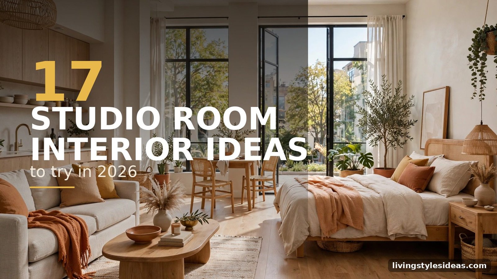 17 Studio Room Interior Ideas to Try